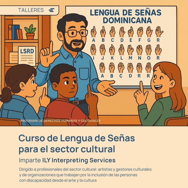 Curso de Lengua de Señas para el Sector Cultura imagen