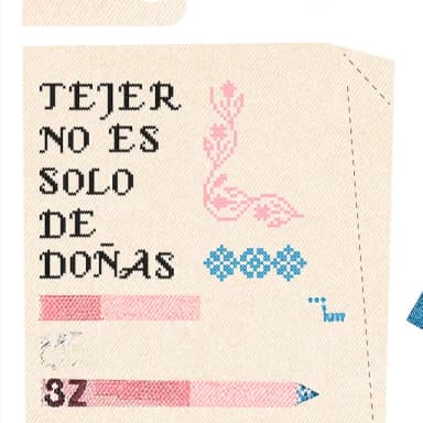 Tejer no es solo de doñas imagen