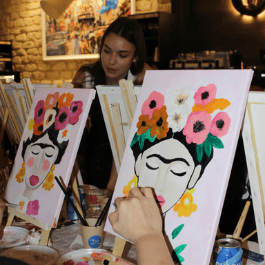 Pintura temática para solteros imagen