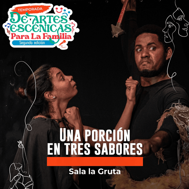 Una porción en tres sabores imagen