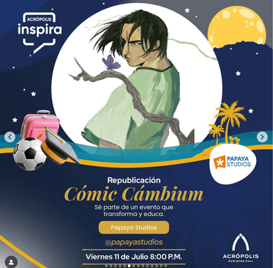 Republicación del cómic “Cámbium” imagen