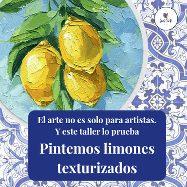 Pintando limones texturizados imagen